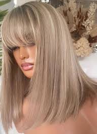 Bangs Lace Front Wigs for sale