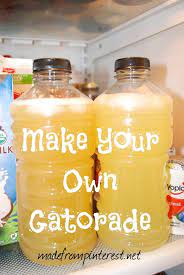 Diy Make Your Own Gatorade Smoothie Drinks Healthy Drinks Homemade Gatorade