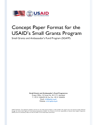 Contact information how to write a concept paper how to write a concept paper for research concept paper. Concept Paper Format For Small Grants Program