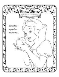 Snow White And The Seven Dwarfs Snow White Coloring Pages Disney Princess Coloring Pages Coloring Pages
