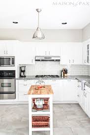 white kitchen renovation