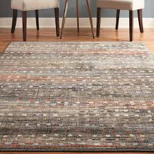 Mohawk Home Pembrook 8 X 10 Gunmetal Indoor Abstract Mid Century Modern Area Rug Lowes Com Rustic Area Rugs Modern Area Rugs Area Rugs