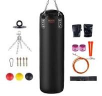 25kg Rdx 5ft Heavy Punch Bag VEVOR Punching Bag PVC Heavy Boxing Bag Set  For Adults Punching Bag With Chains And Gloves Hanging Boxing Bag ...