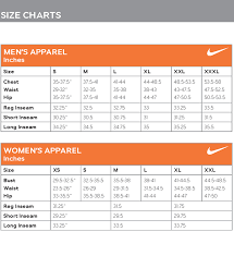 Nike Mens Football Jersey Size Chart