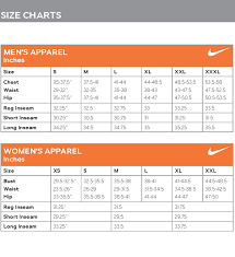 nike mens football jersey size chart