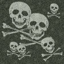 The skull and crossbones symbol is an old international symbol for death. Second Life Marketplace Teppich Mit Totenkopfmotiv