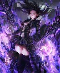 Card Demonflame Mage Fantasy Art Women Fantasy Girl Anime Warrior