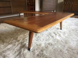 Mid Century Modern Lane Acclaim Walnut Boomerang Coffee Table Epoch Coffee Table Table Mid Century Modern