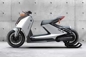 this bmw motorrad e scooter concept is all about clean aesthetics and clean energy yanko design electric scooter design scooter design e scooter