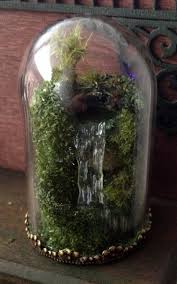 Terrarium Waterfall Miniature Dollhouse Scale 1 12 Terrarium Miniatures Dollhouse Miniatures
