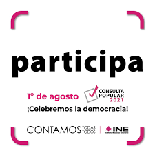 Para el exprocurador la consulta popular es una de las salidas más viables a la situación que atraviesa colombia, pues,. Ineguanajuato Participa Consulta Popular 2021 Facebook