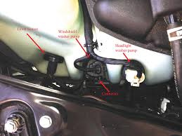 removing the windshield washer reservoir tips mercedes benz forum windshield washer reservoir tips