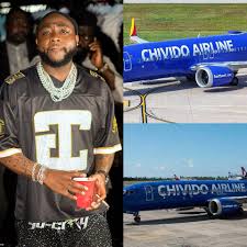 BREAKING NEWS‼️🇿🇦 “Davido's multi million Private jetliner with the brand name 'Chivido Airline' goes operational in the heart of Johannesburg city in South Africa, sources close to DAVIDO reveal that the multi