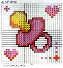 Utilizza la tecnica del punto croce e realizza dei bellissimi disegni disegni da colorare tanti divertenti disegni pronti da stampare per essere colorati dai più piccoli. 51 Punto Croce Schemi Bavaglini Piccoli Apuntocroce It