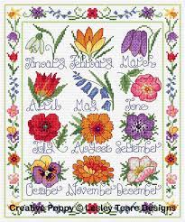 Great ideas about plants embroidery designs. Floral Cross Stitch Patterns