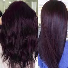 Step outside of your dark hair comfort zone with an eggplant hair color. Eggplant Hair Color Trend Popsugar Beauty