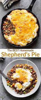 Easy Cottage Pie Made With A Mixture Of Ground Beef Ground Sausage And Mixed Vegetables In A Delicious Gravy And Baked Under A Layer Of Fluffy Mashed Potatoes Recipe Cottage