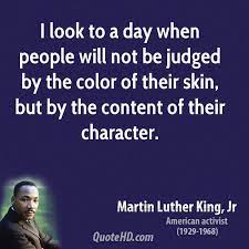 Mlk Quotes Content Of Character Quotesgram
