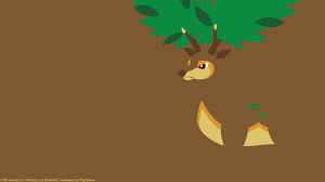 586 Sawsbuck | PokéWalls