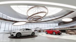 Audi Showroom 3d Model Free Download 15 By Tranminhluan In 2020 Showroom 3d Model Architecture Visualization