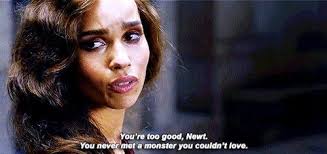 You Never Met A Monster You Couldn T Love Fantastic Beasts All Of Them By Hella15 Zoe Kravitz Fantastic Beasts Fantastic Beasts Harry Potter Fantastic Beasts