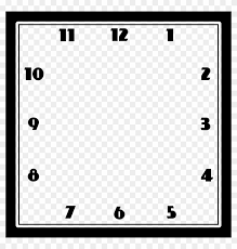 Clock face with hands worksheets, printable blank clock faces and grouchy ladybug. Clocks Clipart Rectangle Square Clock Without Hands Png Download 252413 Pikpng