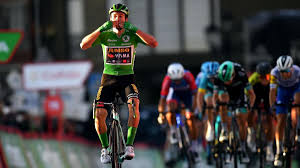 8 de noviembre de 2020 18:26 cet. La Vuelta 2020 Primoz Roglic Back In Red After Sprinting To Vuelta Hat Trick Eurosport