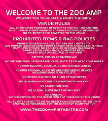 Faq The Zoo Amphitheatre The Zoo Amphitheatre