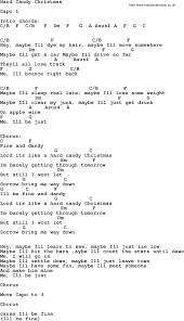 Dolly Parton Song Hard Candy Christmas Lyrics And Chords Christmas Lyrics Dolly Parton Songs Lyrics And Chords