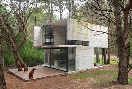 A Cabin In The Woods By Luciano Kruk Ignant Architecture Architect Concrete Houses