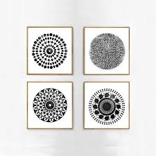 Black And White Geometric Abstract Art Images Large Wall Art Abstract Watercolor Paintings Black White Gray Minimalist Art Circles Geometric Prints Man Circle Painting Minimalist Art Abstract Geometric Art