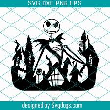 Download Jack Skellington Svg Nightmare Svg Jack Skellington Stencil Svg Nightmare Before Christmas Cut File Jack Skellington Cliparts Svg Svgdogs
