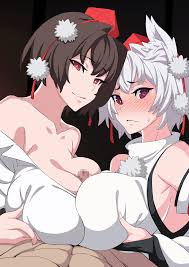 Inubashiri momiji gif  голые девки, члены, голые девки с членами, дрочево,  гуро, извратское порно и прочая половая ёбля - смотреть бесплатно!