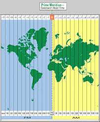 Time Zone Chart