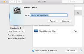 Then to change this on the iphone or ipad, visit settings > general > about. Is It Possible To Change The Name Of A Bluetooth Mouse Ask Different