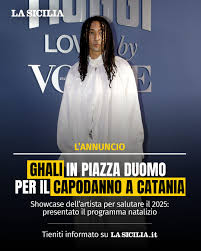 Capodanno: Catania saluter� il 2025 con uno showcase di Ghali in piazza  Duomo L'evento � stato presentato oggi in conferenza stampa dal sindaco di  Catania Enrico Trantino che ha illustrato il programma