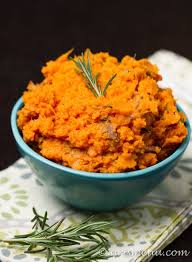Rosemary Olive Oil Sea Salt Mashed Sweet Potatoes Ari S Menu Recipe Savory Sweet Potato Recipes Sweet Potato Recipes Mashed Mashed Sweet Potatoes