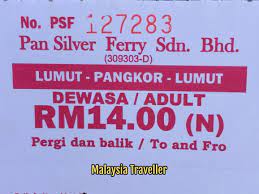 Namun berapakah harga tiket pesawat sekarang ini dan pesawat apa yang harga pas di kantong? Pangkor Island Ferry Schedule Ticket Price And Location