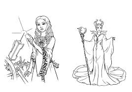 Pypus is now on the social networks, follow him and get latest free coloring pages and much more. Maleficent And Her Evil Plan To Princess Aurora Coloring Pages Color Luna