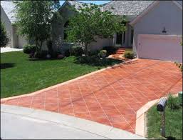 Choosing between stain or paint for the concrete driveway will start with whether you want to bring out the best in the concrete or have the color yes, you can apply a coat of epoxy garage paint over the stained driveway to get better finish and shine. This Website Is Frozen Driveway Design Driveway Paint Concrete Driveways