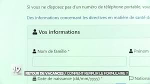 Contrôle aléatoire à l'arrivée, tout cas positif entraine une quarantaine. Vacances Et Voyages A L Etranger Ou Trouver Le Formulaire Obligatoire Au Retour En Belgique