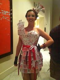 Cut out and keep shows you how to create a flowered magnet from rounded strips of old playing cards. 45 Best Casino Dress Ideas Casino Dress Queen Of Hearts Costume Casino