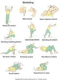 Stretch Before And After Working Out Physical Therapy Exercises Arthritis Exercises Physical Therapy