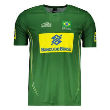 Tenis profissionais de volei compra e venda. Camisa Olympikus Brasil Volei Cbv 2014 Masculina Verde Netshoes