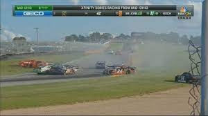 Be sure to tune in for the next nascar xfinity series race at bristol motor speedway in bristol, tennessee. Nascar Xfinity Series 2017 Mid Ohio Challenge Pile Up Red Flag Youtube