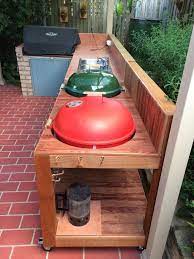 Weber grills need no introduction when it comes to bbq but operating them can be a tricky process. How To Build A Weber Grill Table Woodworking Projects Plans Grill Table Weber Grill Table Outdoor Bbq