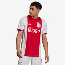 Kaufen sie jetzt ajax amsterdam im geomix fußball shop. Adidas Ajax Amsterdam 2019 20 Heimtrikot Bold Rot Weiss Schwarz Herren Fanbekleidung Trikots Pro Direct Soccer