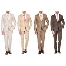 Available in big and tall sizes, our mens slim so what makes a suit slim anyway? Porto Filo Men S 2 Piece Slim Fit Suit Brown Tan Bone Beige Overstock 26483698