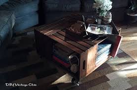 Instead of purchasing something new, she decided to make one herself, and what she came up with is nothing short of brilliant. Old Wooden Wine Boxes As Furniture And Decoration At Home
