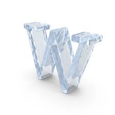 Das deutsche alphabet ist das alphabet, das zur schreibung der deutschen sprache verwendet wird. Ice Small Letter W Png Images Psds For Download Pixelsquid S111271678